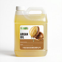 Huile d'Argan 100% Naturelle Pressée à Froid, Biologique, Réparatrice et Nourrissante pour le Visage et le Corps Entier, Qualité Cosmétique