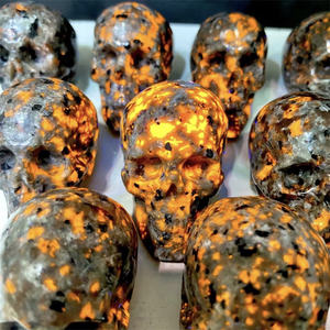 ナチュラルクリスタルスカルリアクティブスピリチュアルヒーリングストーンクォーツユーパーライトスカル - Product Image 5