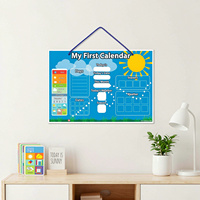 Tableau de récompenses pour enfants personnalisé à faible MOQ, imprimé, avec stylo effaçable à sec, étanche, pour les tâches quotidiennes de la garderie, avec marqueurs acryliques