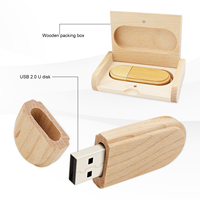 Boîte photo en bois clé USB 2.0 boîte-cadeau USB en bois 32 Go 16 Go clé USB 64 Go clé USB de mariage 128 Go clé USB