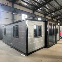 Maison préfabriquée portable pliable et étanche, livraison rapide, vente de conteneurs préfabriqués, bâtiment de bureau mobile en acier léger préfabriqué