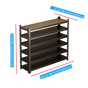<span class=keywords><strong>Meuble</strong></span> à <span class=keywords><strong>chaussures</strong></span> multi-niveaux en acier, installation simple, armoire à <span class=keywords><strong>chaussures</strong></span> sur pied pour salon, rangement mural pour entrée - Product Image 6