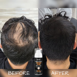 BUNEE Haar Concealer Crème Waterbestendig Haarverdichting Henna Baardverf Hoofdhuiddekking Zwarte Haar Concealer Vloeibare Corrector - Product Image 2