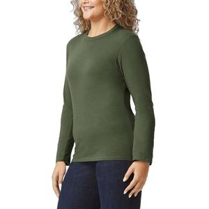 Camiseta Deportiva Personalizada de Alta Calidad, Moderna, Clásica, de Manga Larga, Informal, Lisa, para Mujer - Product Image 3