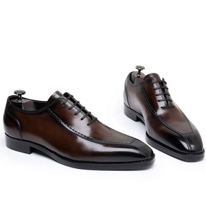 Zapatos Oxford Retro Británicos de Cuero para Boda, Hechos a Mano, Ligeros, Antideslizantes, Transpirables, con Cierre de Cordones, para Oficina y Verano - Product Image 6