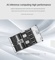 Haute Performance Inspur Nf5468m5 4u Gpu Rack Monté Hôte Fort Ai Intelligence Artificielle Serveur D'inférence