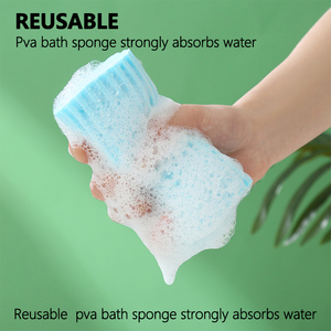 16 năm nhà máy-chuyên tùy chỉnh biểu tượng bao bì PVA Sản phẩm làm sạch bao gồm bọt biển & cọ rửa miếng đệm - Product Image 4