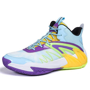 2024 New Trend Large Size Original Quality Hot-selling Men High Top Colorful Casual Running Sports <strong>Basketball</strong> Style <strong>Shoes</strong> - Product Image 2