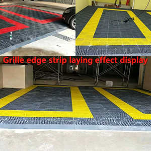 Wholesale PP Garage <b>Floor</b> <b>Tiles</b> Breathable Drainage Design Industrial Plastic Flooring Mats for Workshop Flooring Use - Product Image 5