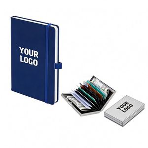 สมุดโน้ตปกแข็ง A5 A6 ราคาส่งถูก รับทำโลโก้ หนัง PU สำหรับโรงเรียน ธุรกิจ ของขวัญส่งเสริมการขาย พร้อมสายรัดยางยืด - Product Image 1