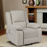 Canapé inclinable électrique moderne de haute qualité, très vendu, pour salon, fauteuil de détente en tissu, chambre à coucher, hôtel, adapté aux personnes âgées
