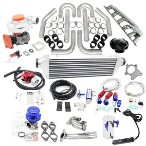 Edelstahl verteiler Turbo Kits Turbolader T3T4 Ladeluftkühler-Rohrleitung sätze für BM * W 30xi/ 330i/ 330Ci Base Coupé 2D E36 V6