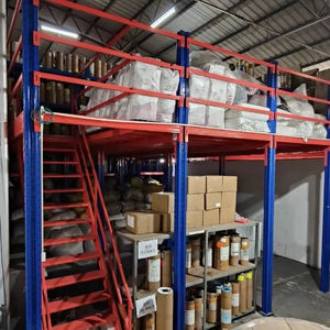 Steel Industrial Heavy Duty Selective Pallet Rack <b>System</b> with Corrosion Protection Powder Coated Plug-In Installation - Product Image 3