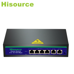 Hot bán 4*10/100M RJ45 cổng không được quản lý chuyển đổi PoE 24V Mạng <span class=keywords><strong>ethernet</strong></span> PoE chuyển đổi 48V cho HIKVISION IP Camera - Product Image 2
