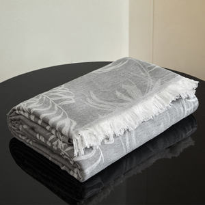 מותאם אישית מרובעת מבד מוסלין שמיכה 2 שכבות בד כותנה אורגני ארבע עונות נגד אבק - Product Image 2