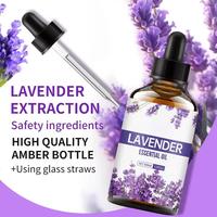 Huile essentielle de lavande 100ml/60ml/30ml, humidificateur, diffuseur d'arômes, huile essentielle multifonctionnelle, soins capillaires, fabrication de bougies