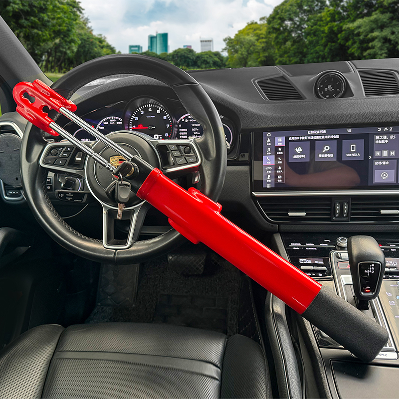 Anke 6816A T-Bar Steering Wheel Lock - Automotive Anti-Theft Security Device