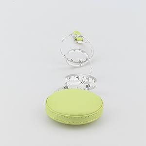 Qiao-ruban à <span class=keywords><strong>mesurer</strong></span> rond en cuir PU, mini-mètre de 1.5m, logo personnalisable, règles de mesure pour cadeau, usine chinoise - Product Image 6