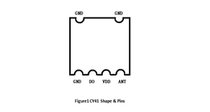 Cy41 kích thước nhỏ SMD hỏi siêu-heterodyne 315 433.92MHz RF <span class=keywords><strong>Receiver</strong></span> mô-đun - Product Image 4