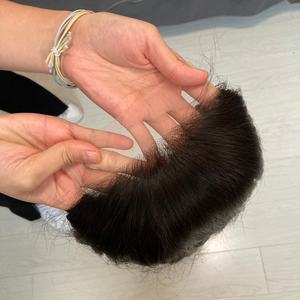 Peluca de Cierre de Encaje Transparente 5x5 de Largo Extremo con Cabello de Bebé Sin Pegamento, 100% Cabello Humano, 180% de Densidad, Liso/Ondulado - Product Image 6