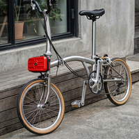 Sac de vélo pliable MUQZI pour porte-bagages avant, sac de rangement rigide pour cyclisme en extérieur