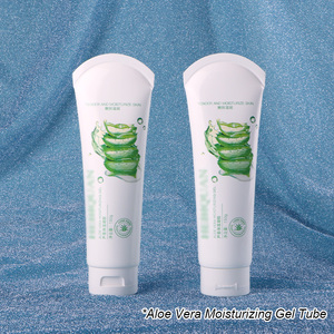 Tube d'emballage cosmétique personnalisé en plastique pour le visage, les yeux, les soins du corps pour <span class=keywords><strong>gel</strong></span> d'<span class=keywords><strong>aloe</strong></span> <span class=keywords><strong>vera</strong></span> hydratant et apaisant, crème et lotion pour le visage - Product Image 2
