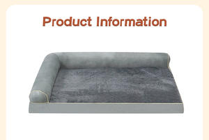 Nuevo Four Seasons Plush Dog Kitty Kennel Desmontable y lavable Pet Sofa Kennel Hecho de tela - Product Image 6