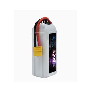 Batterie au lithium rechargeable de qualité B avec légèrement de défauts, 4S 14,8 V 5200 mAh 60C, taux de décharge élevé, pour modèle de voiture ou bateau RC - Product Image 1