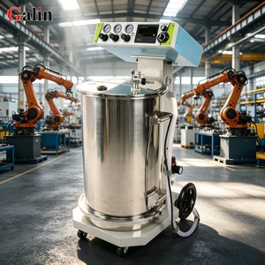 Máquina de Pintura en Polvo T1 <span class=keywords><strong>Tribo</strong></span> con Certificación CE, Sistema de Recubrimiento en Polvo de Alta Eficiencia para Piezas Metálicas, Línea de Producción Industrial - Product Image 1