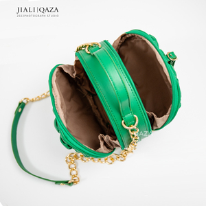Vente en gros de sacs à main en <span class=keywords><strong>tissu</strong></span> à bulles pour femmes Jiali QAZA nouvelle collection vente en gros bon marché en nylon avec fermeture éclair - Product Image 5
