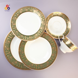 Gran oferta en <span class=keywords><strong>2023</strong></span> GXKC SANHUAN 12 Uds vajilla al por mayor logotipo personalizado patrón porcelana cerámica <span class=keywords><strong>cena</strong></span> juegos EE. UU. Gran oferta - Product Image 4