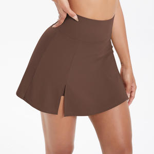 Falda de tenis de Yoga de doble capa y vestido de tenis de mujer - Product Image 5