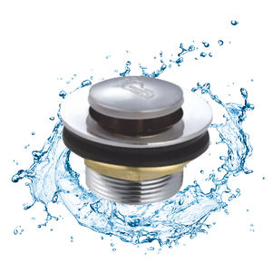 Filtro Tapón de drenaje Lavabo Fregadero <span class=keywords><strong>universal</strong></span> Aleación de cobre Empuje hacia abajo <span class=keywords><strong>Bañera</strong></span> Filtro de residuos Fácil instalación Accesorios de baño - Product Image 1
