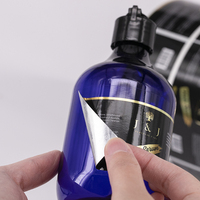 Étiquettes imprimées personnalisées pour bouteilles, étiquettes d'emballage, étiquettes en vinyle pour produits de soins capillaires, marque privée