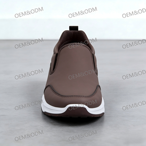 Zapatos Sin Cordones para Hombre, Diseño Sólido para Primavera, Forro de Algodón Cómodo, Diseño Antideslizante y Resistente al Desgaste, Parte Superior de Tela Duradera - Product Image 6