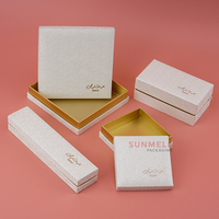 Boîte cadeau de luxe vide pour chocolats comestibles du Ramadan, chocolat musulman Eid Mubarak Ramada avec gaufrage et revêtement UV