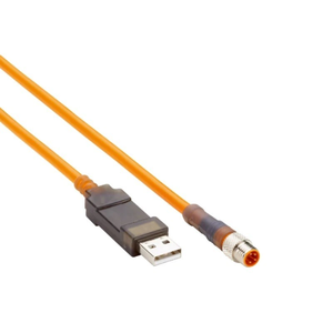 Plc Programming Controller DSL-8U04G02M02 5KM1 <b>USB</b> Configuration Cable to PC M8x4-pin <b>USB</b>-A Plug Approx - Product Image 1