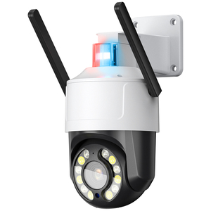 Ngoài trời 10x quang 36x Zoom PTZ dome an ninh CCTV Camera với tầm nhìn ban đêm 2MP 5MP 4k 8MP wifi 4 gam màu đỏ và màu xanh ánh sáng báo động - Product Image 6