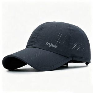 หมวกกอล์ฟอินเจแบบกำหนดเอง หมวกเบสบอลแบบซ้อนกัน หมวกกีฬาปักโลโก้ OEM - Product Image 3