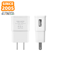 Chargeur mural QC2.0 de bonne qualité, prise US EU, 5V 1A/2A USB pour smartphones, tablettes, ordinateurs portables et appareils photo