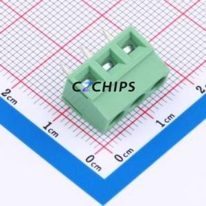 C50127V-3P0G36 Screw Terminal Block Through hole Component (THT),P=5mm Connector 1x3P 5mm 3P 1 - Product Image 1