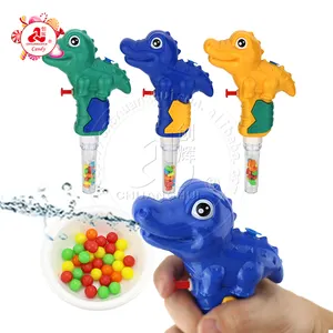 夏季玩具鳄鱼形水枪玩具糖果