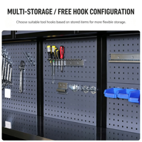 Station de travail pour la réparation automobile, chariot à outils, armoire à outils combinée, établi de réparation multifonctionnel pour les ateliers de maintenance