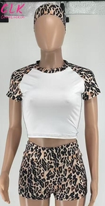 All'<span class=keywords><strong>ingrosso</strong></span> alla moda estate Fitness solido tuta da <span class=keywords><strong>donna</strong></span> set <span class=keywords><strong>di</strong></span> due pezzi con fascia - Product Image 4