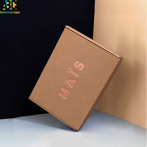 Boîtes rigides en carton ondulé kraft recyclables personnalisées, forme personnalisée, impression <span class=keywords><strong>de</strong></span> logo, couleur personnalisée, emballage pour cadre photo, <span class=keywords><strong>parfum</strong></span> - Product Image 5