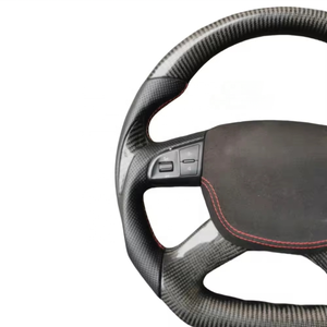 Volant de voiture en fibre de carbone et Alcantara avec LED pour <span class=keywords><strong>Skoda</strong></span> Karoq <span class=keywords><strong>Octavia</strong></span> Mk3 <span class=keywords><strong>Vrs</strong></span> 2 3 Mk4 <span class=keywords><strong>Vrs</strong></span> Superb Kodiaq rs Rapid yeti <span class=keywords><strong>2020</strong></span> - Product Image 4