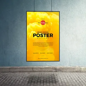 Toptan yüksek kalite herhangi bir boyut % 100% Polyester kapalı açık özel scratch off poster