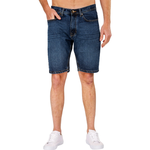 2023 New Arrival Hot Sale Denim <b>Shorts</b> Pant Oversize High Quality <b>Men</b> Denim <b>Shorts</b> Pant Zipper Fly Denim100% Cotton <b>Baggy</b> - Product Image 3