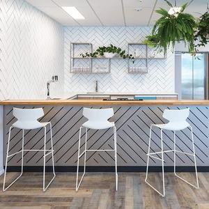 <span class=keywords><strong>Chaise</strong></span> de tabouret de <span class=keywords><strong>bar</strong></span> en métal haute empilable pour cocktail de cuisine à domicile moderne robuste - Product Image 6