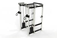 Machine de musculation multifonctionnelle en métal de qualité commerciale, Smith Machine Trainer Squat Rack LW-LAS06